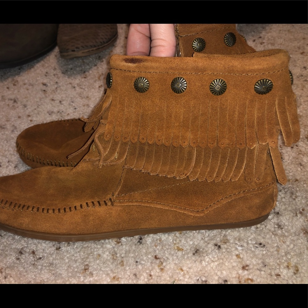 Minnetonka booties